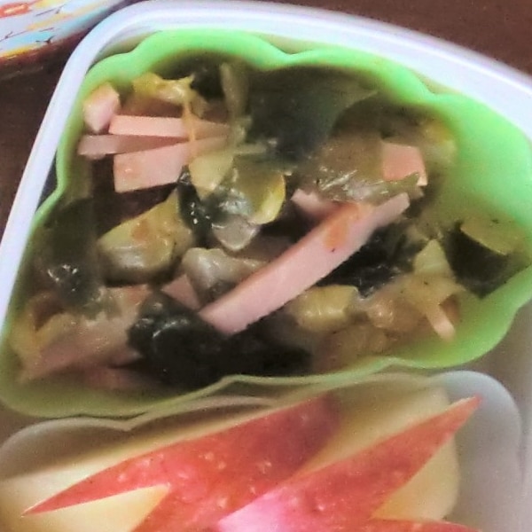 お弁当のおかず ハムキャベツわかめ和え レシピ 作り方 By R Chibico 楽天レシピ お弁当のおかず ハムキャベツわかめ和え レシピ 作り方 By R Chibico 楽天レシピ