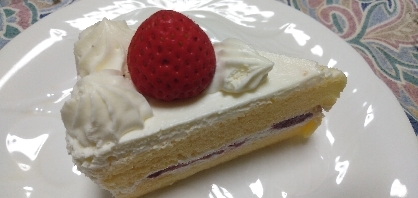 フルーツたっぷり♪ショートケーキ