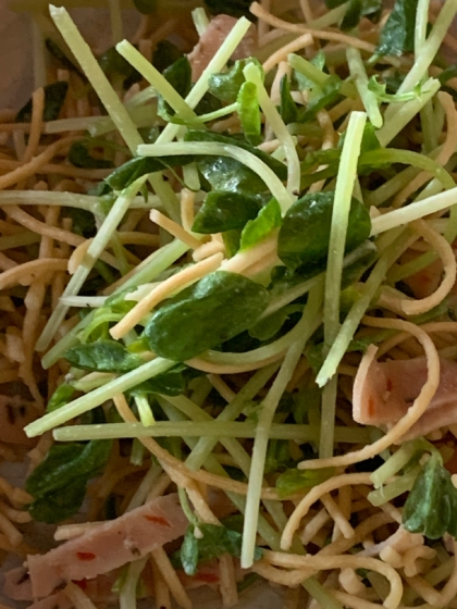 麺と一緒だとすごく食べやすくなります。
おいしくいただきました。