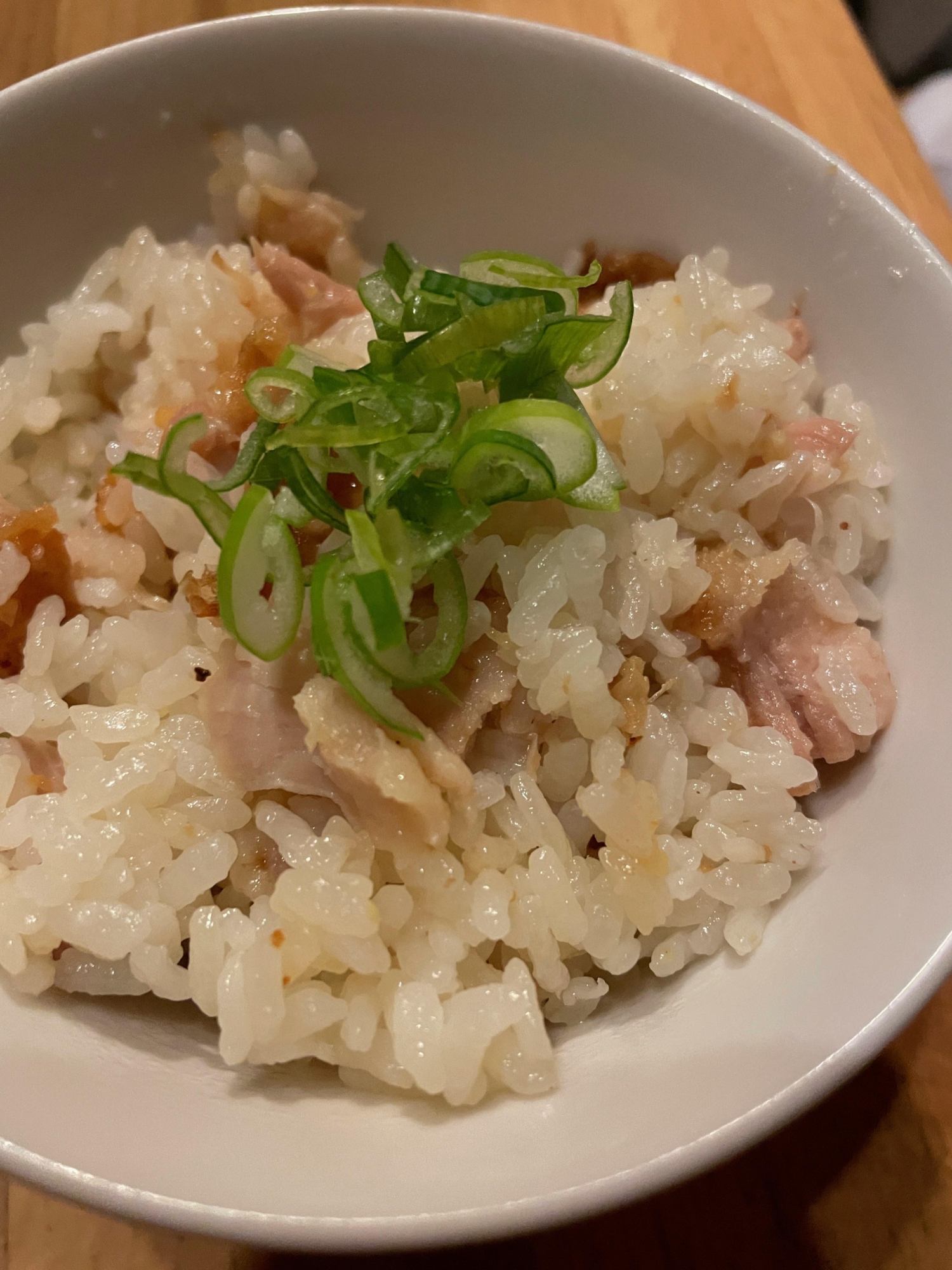 ラスト！ナナチキで炊き込みご飯！