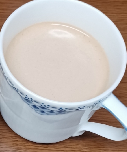 茶葉でいれる濃いめの、ほうじ茶ラテ