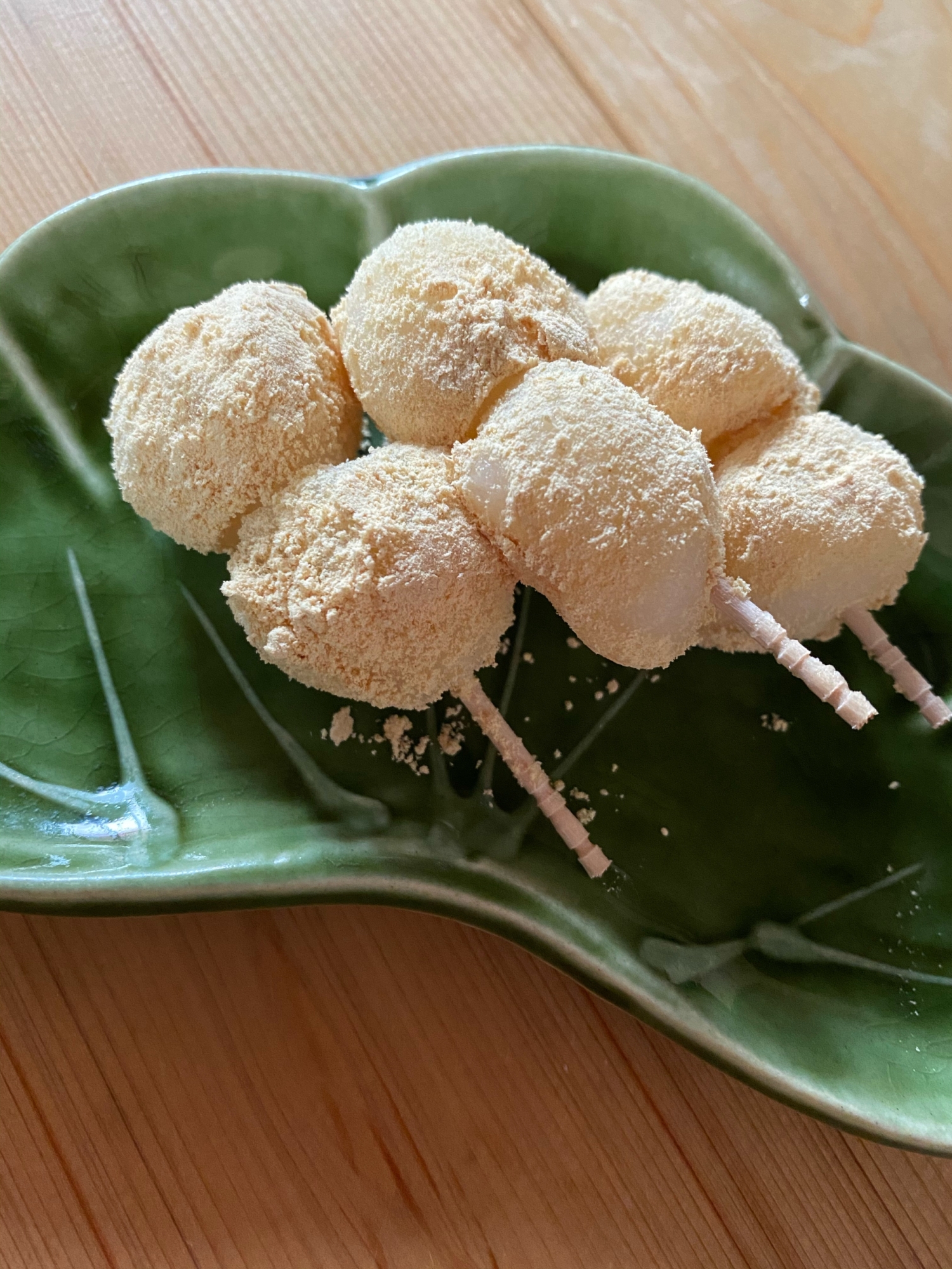 幼児食　親子で作れるきなこだんご