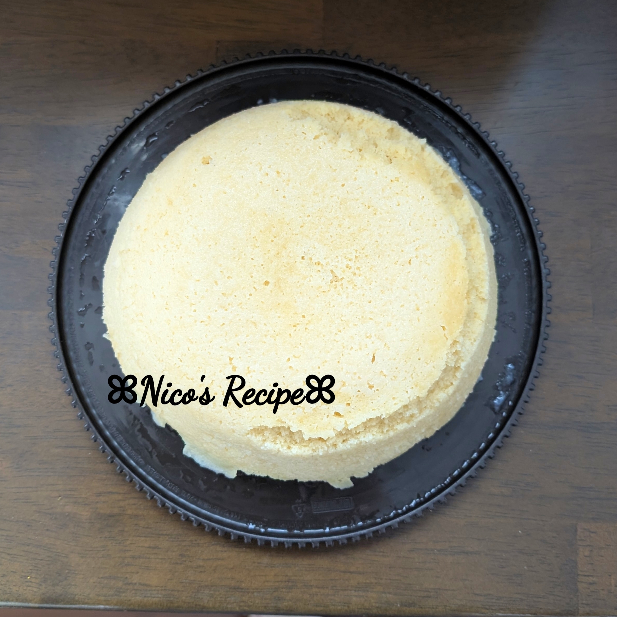 卵豆腐米粉蒸しパン