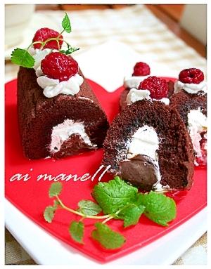 甘酸っぱい 生チョコとラズベリーのケーキ レシピ 作り方 By Mane11 楽天レシピ