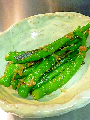 伏見甘長唐辛子の醤油麹漬け