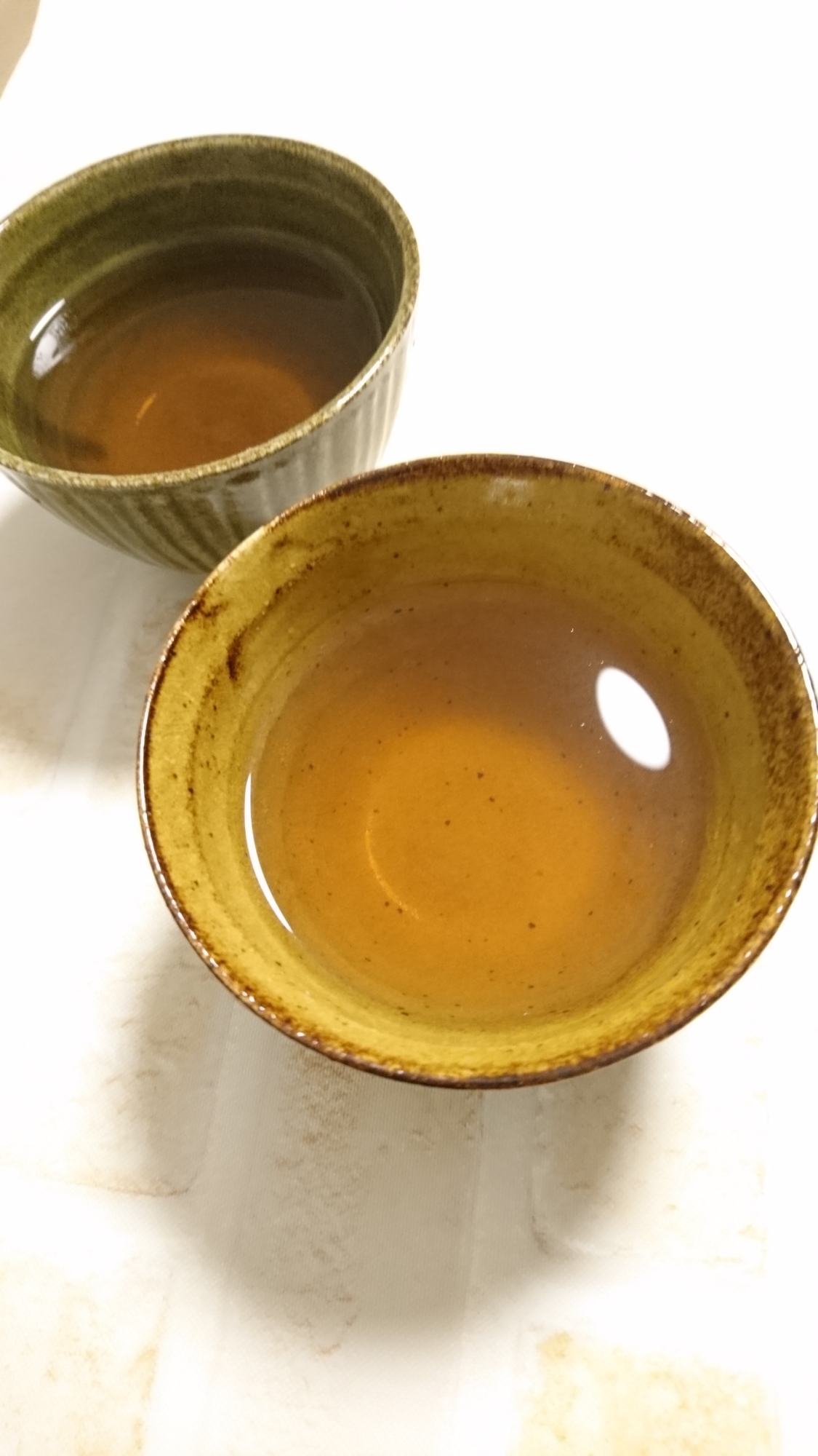 どくだみ茶のゼリー