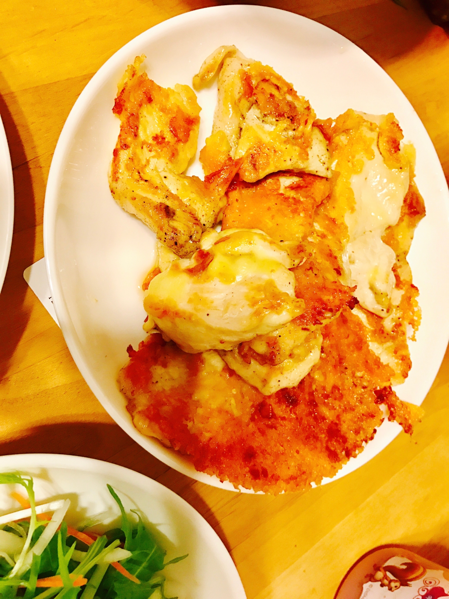 胸肉のカリカリチーズ焼き レシピ 作り方 By ｙｂｋｍｋ 楽天レシピ