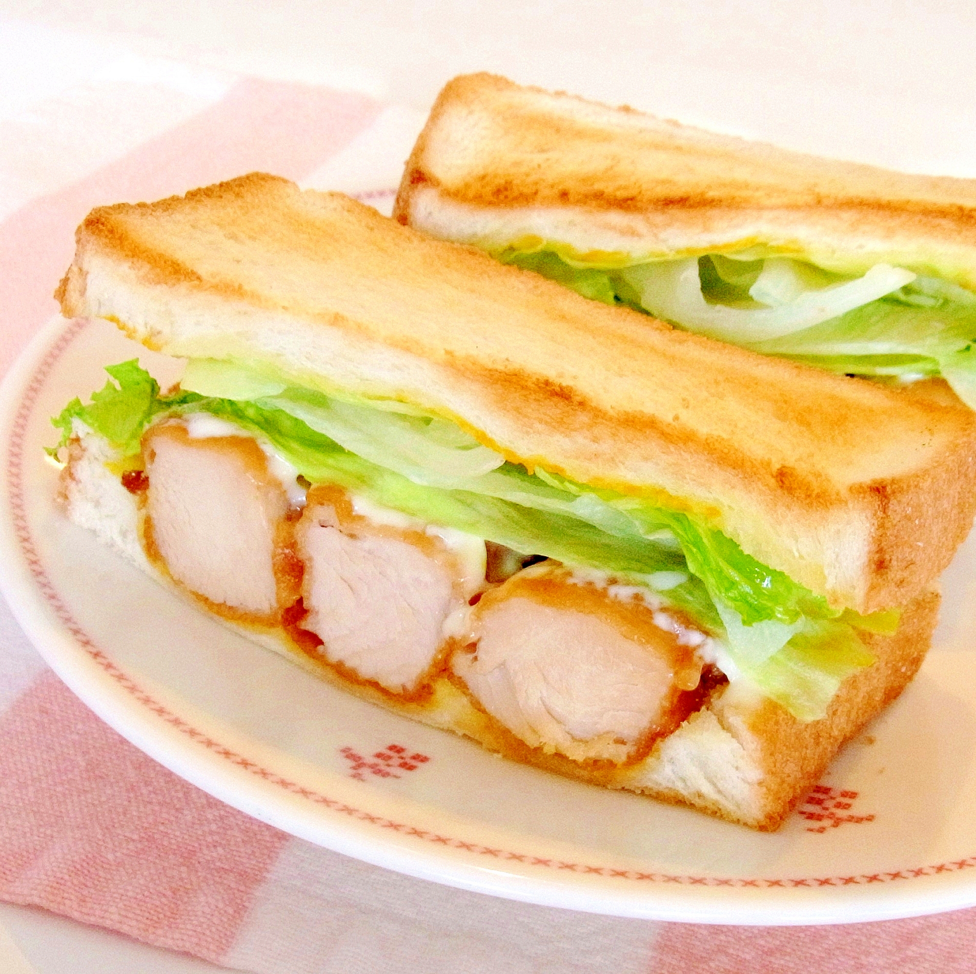 からあげサンド レシピ 作り方 By メリッコ 楽天レシピ