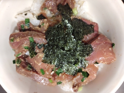 ブリの漬け丼