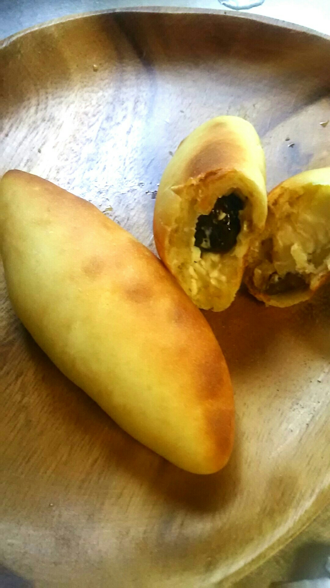 甘栗クリームチーズパン