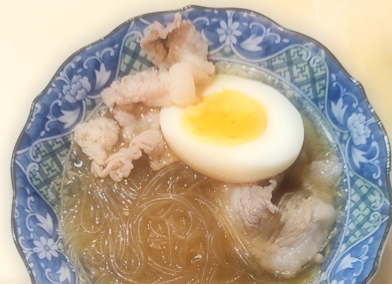 春雨スープ(めんつゆ)