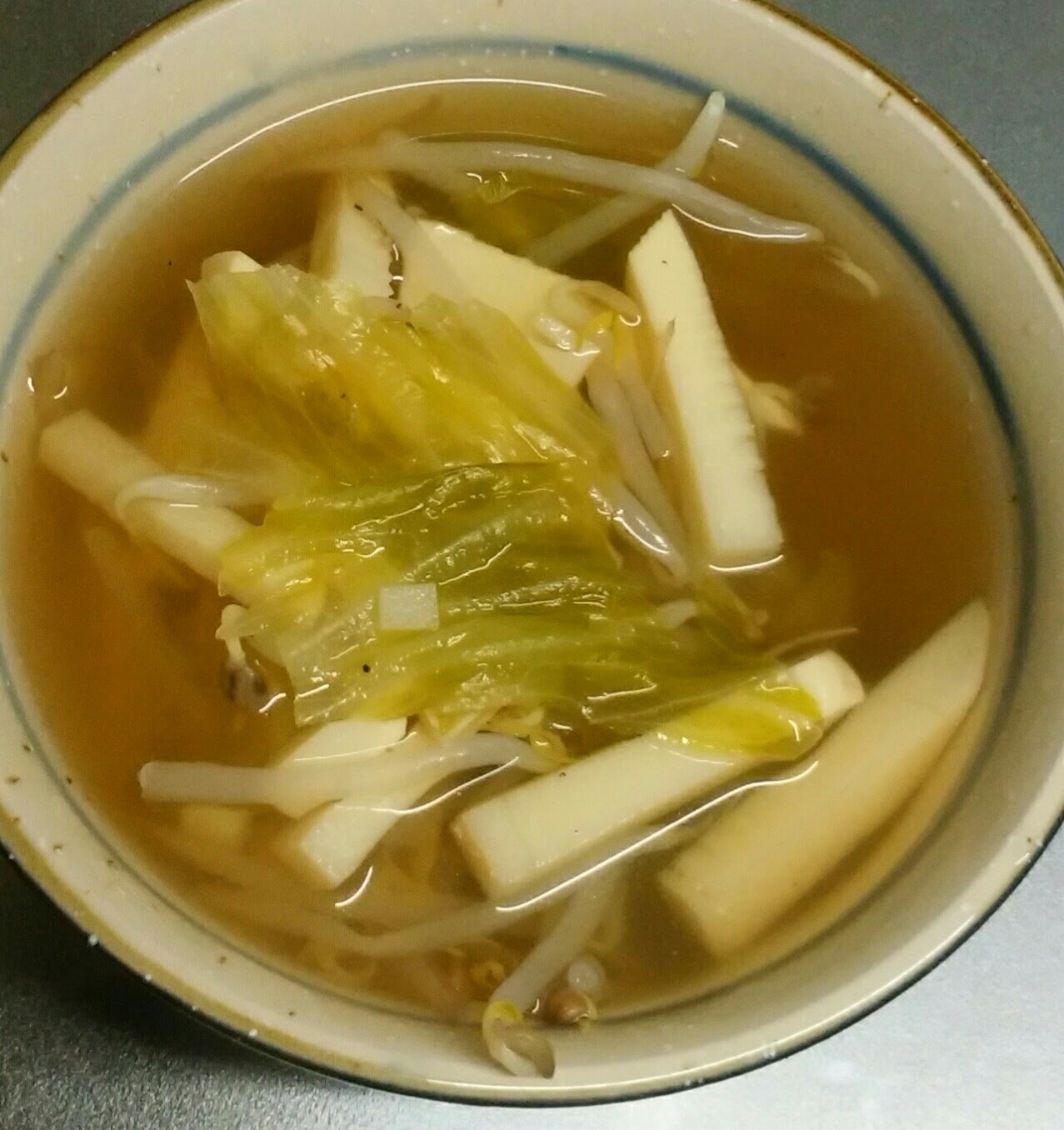 タケノコの中華スープ