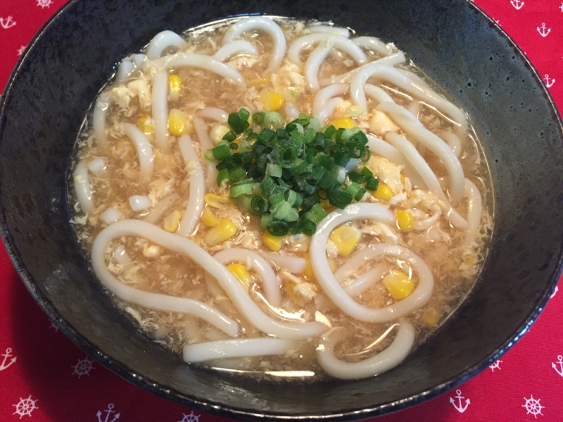 岡崎の味！とろとろもろこしうどん