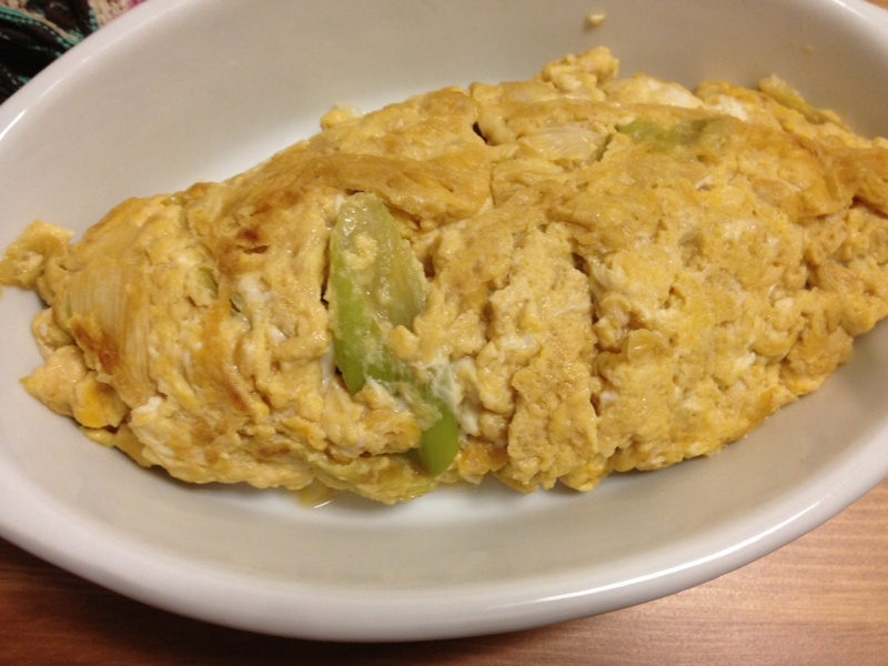 ニラ玉じゃなくネギ玉!