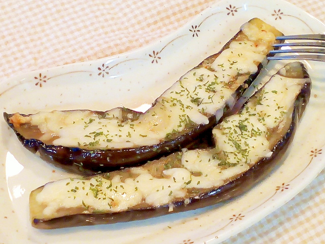 ♪とってもジューシー♡茄子の簡単チーズ焼き♪