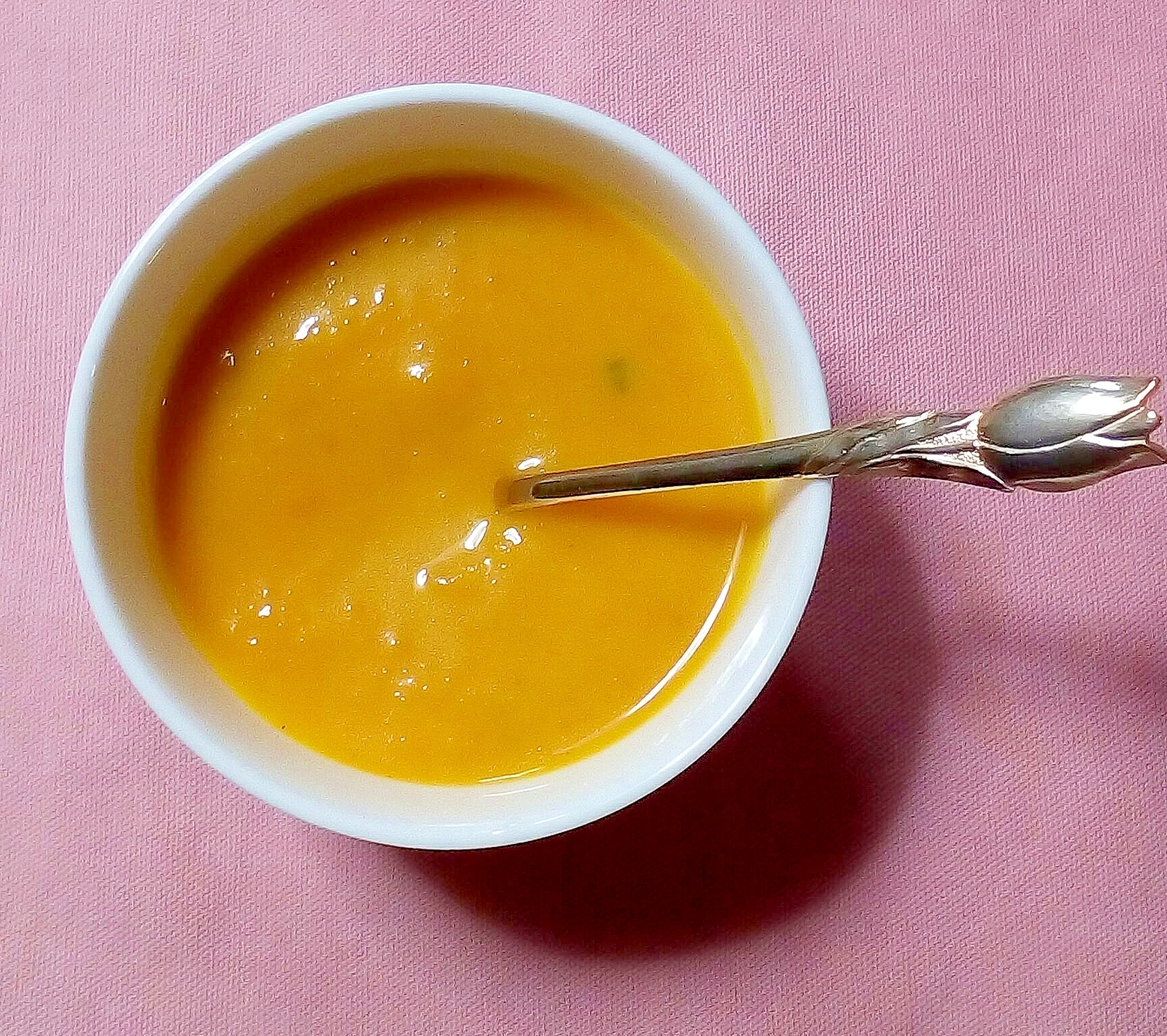豆乳かぼちゃスープ