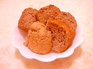 薄力粉で作るりんごのHB玄米御飯パン（2斤）