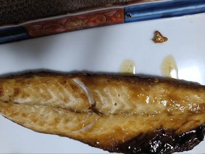 オーブンで開き鯖の塩麹焼き
