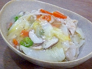 簡単☆残り野菜で中華丼