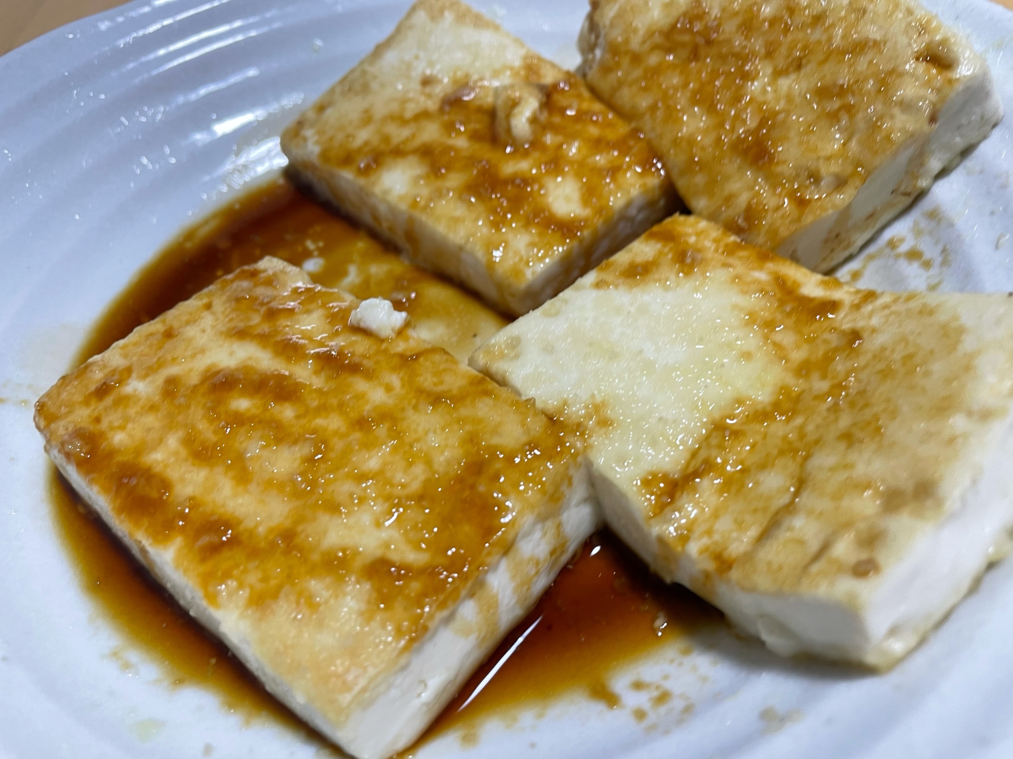 10月2日の豆腐ステーキ