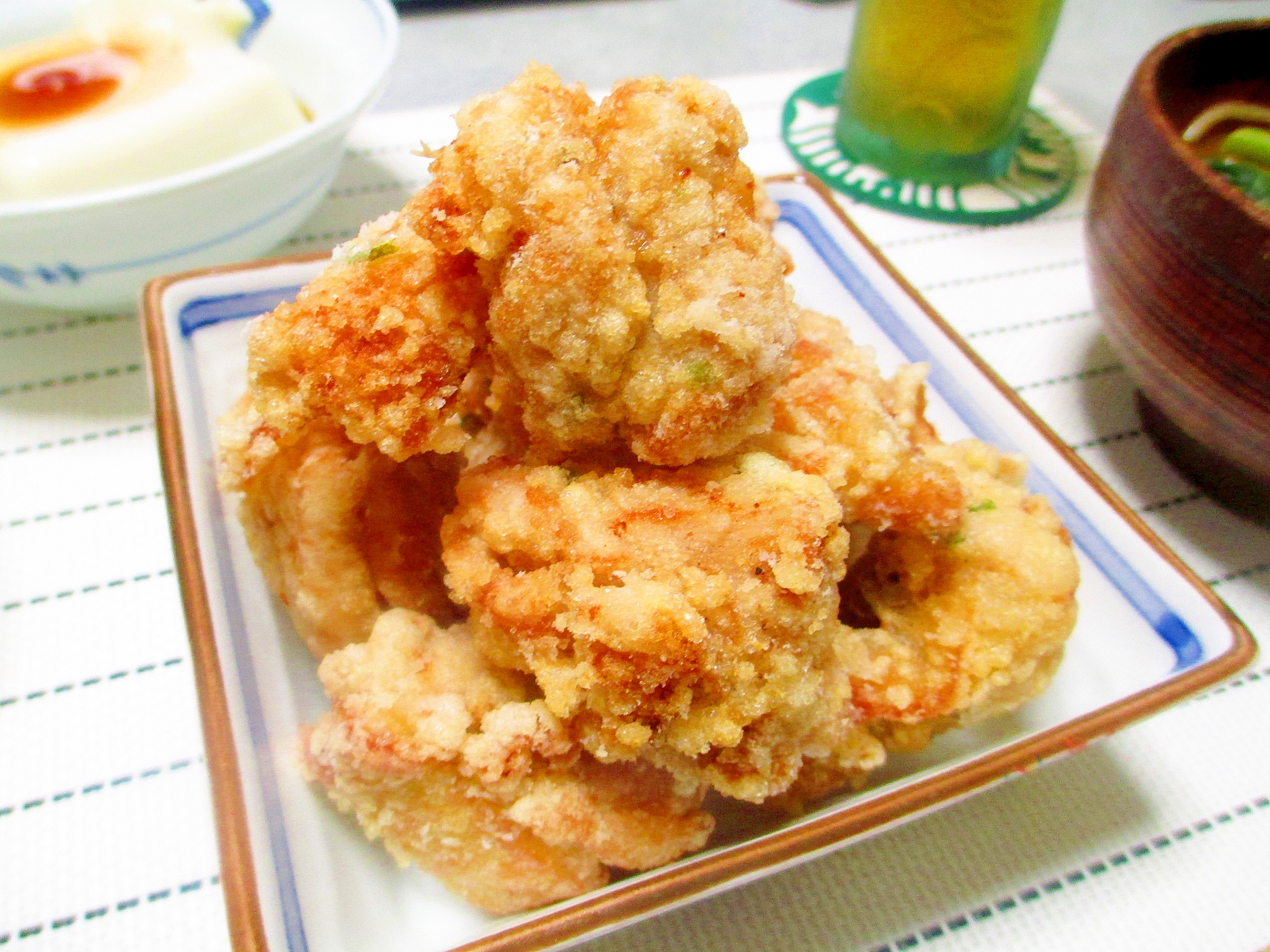 ウマさ病みつき☆旨塩ガーリック唐揚げ(竜田揚げ)