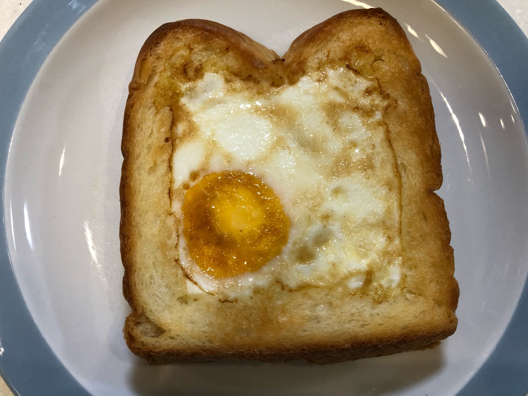 カンタン朝ごはん① たまチートースト