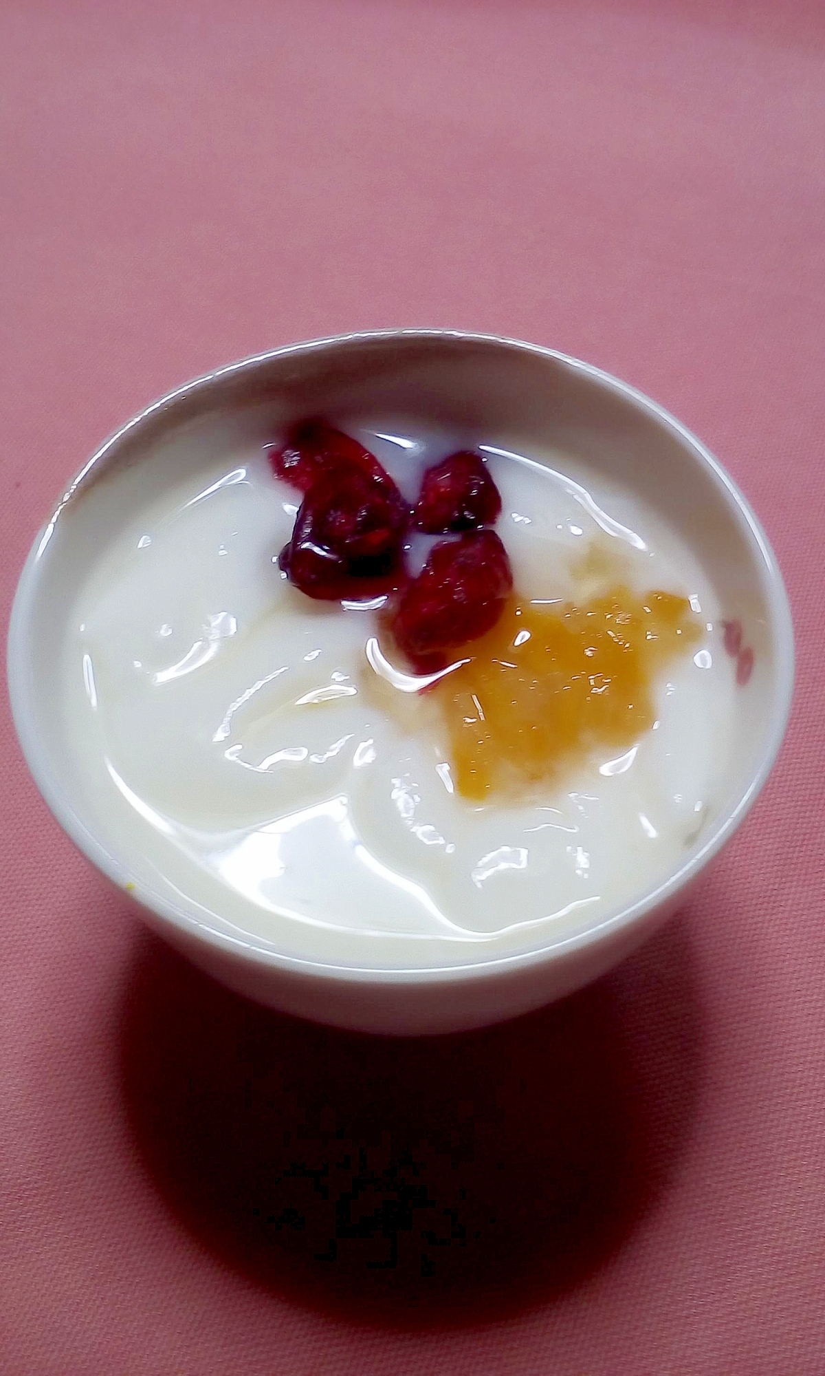 電子レンジでホットヨーグルト