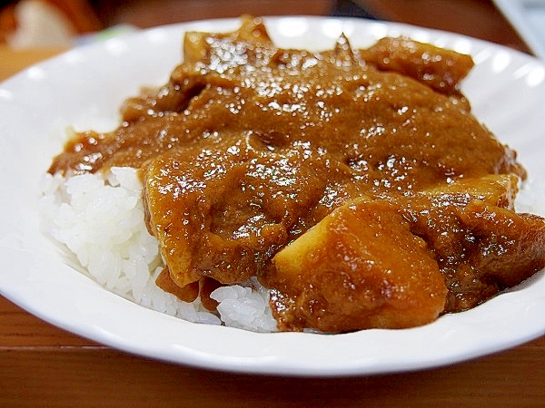 一手間かけた味のカレー