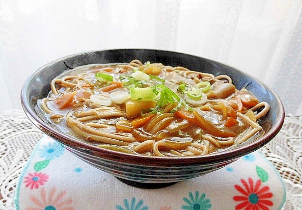 カレー南蛮そば レシピ 作り方 By Mimi2385 楽天レシピ