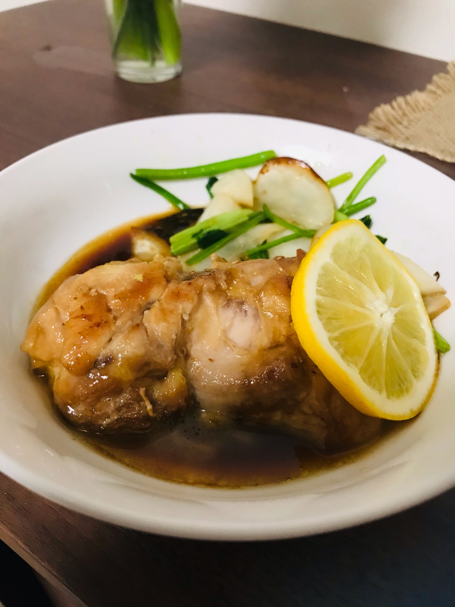 レモンでこんなに旨くなる照り焼きチキン