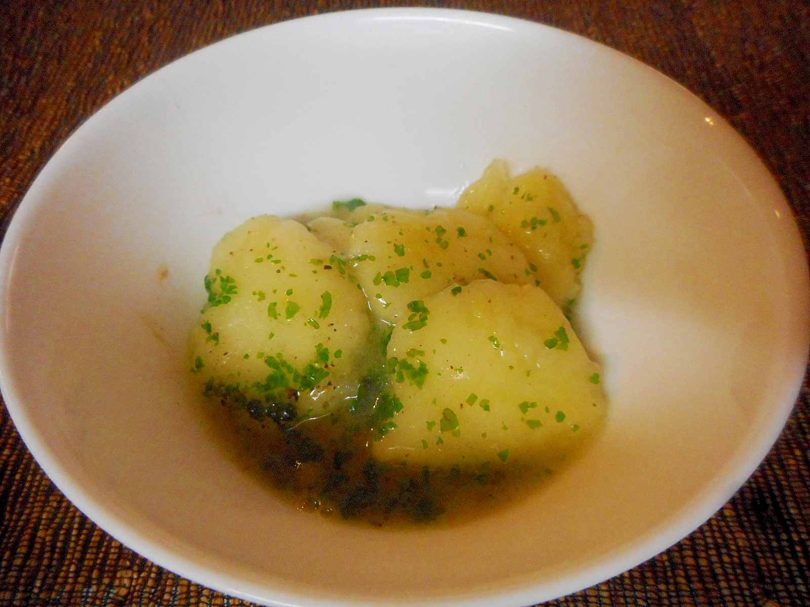 芋餅のパセリバターソース レシピ 作り方 By Mococo05 楽天レシピ