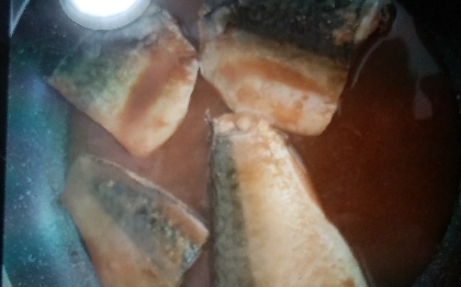 サバの梅味噌煮