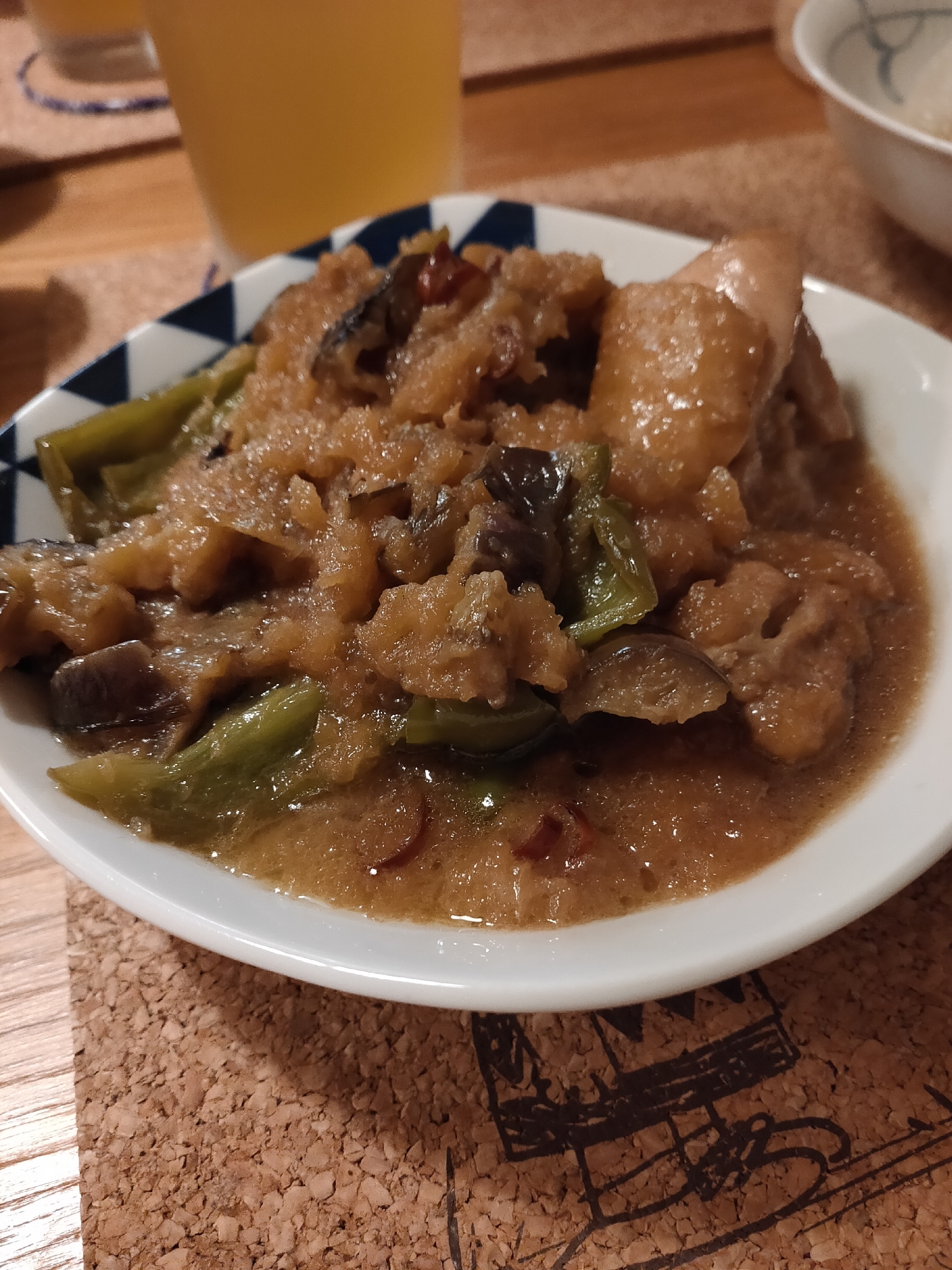 黒酢でアクセント☆鶏肉と茄子のみぞれ煮