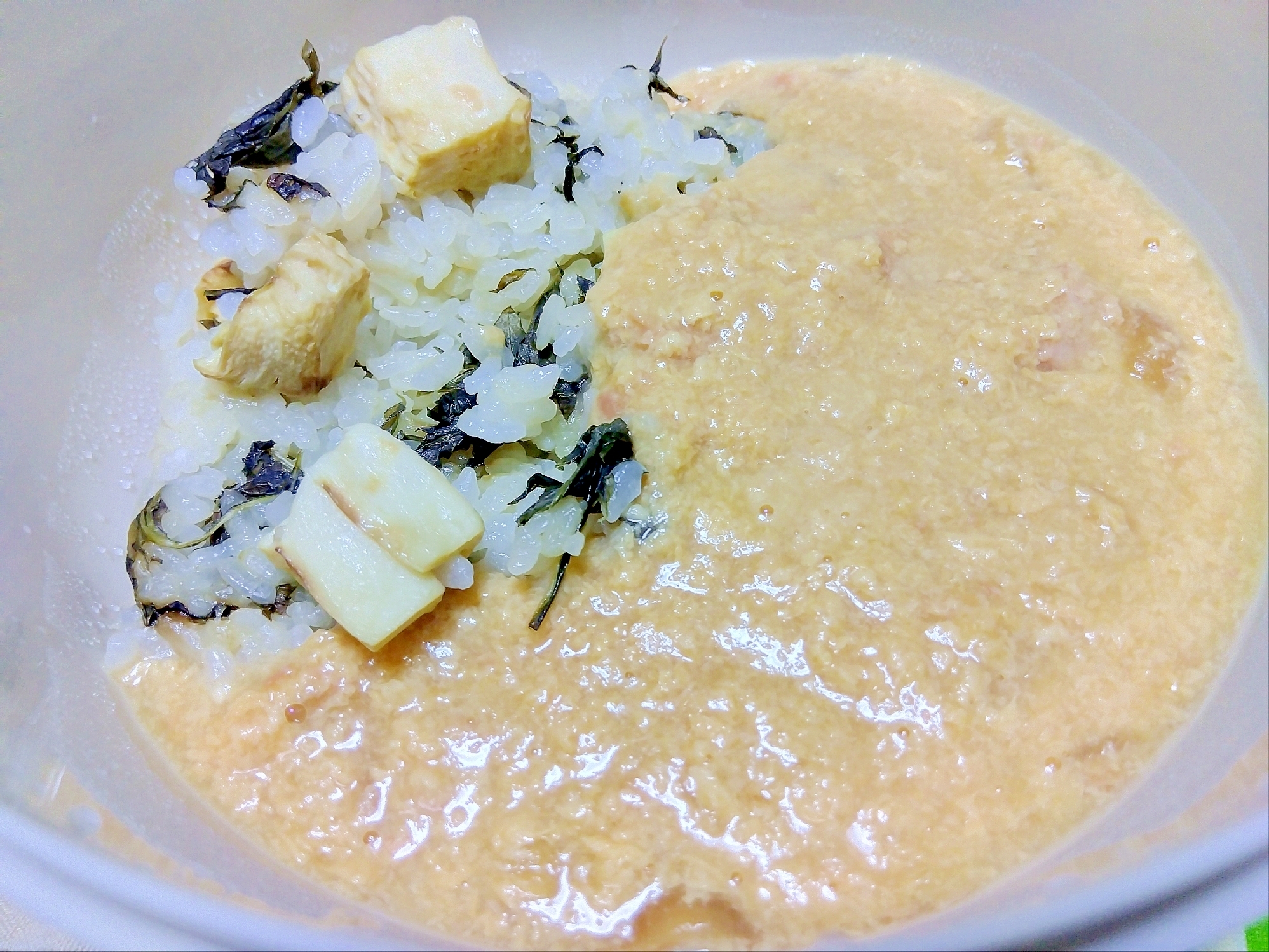 フーチバー&筍ご飯de✿⁠とろとろオムライス風