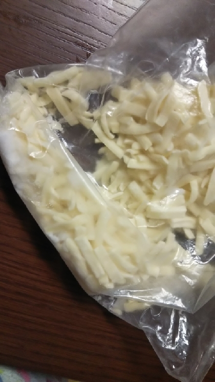 ミックスチーズの冷凍法