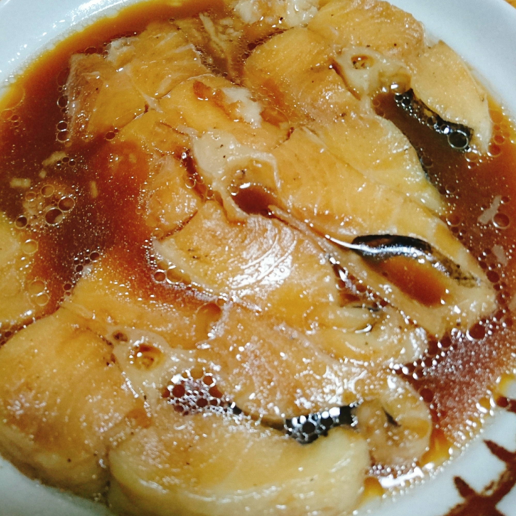 水を使わない カラスカレイの煮付け レシピ 作り方 By やっすん 楽天レシピ