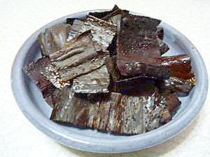 つまみに♪昆布揚げ 10kcal 1分