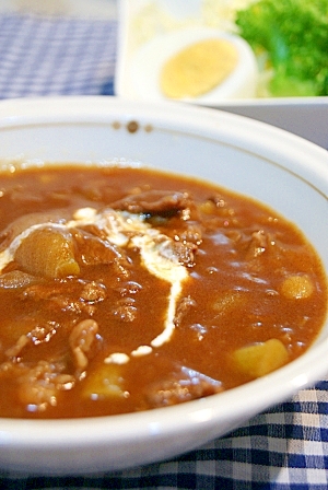 安物のルーをおいしく！ビーフシチュー