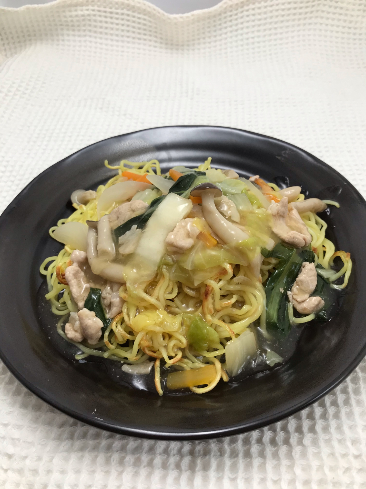 麺でもご飯でも合う！あんが美味しいあんかけ焼きそば