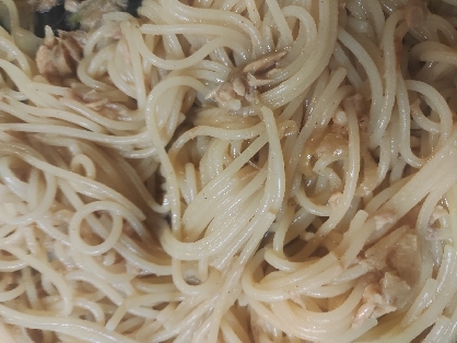 和風ツナパスタ