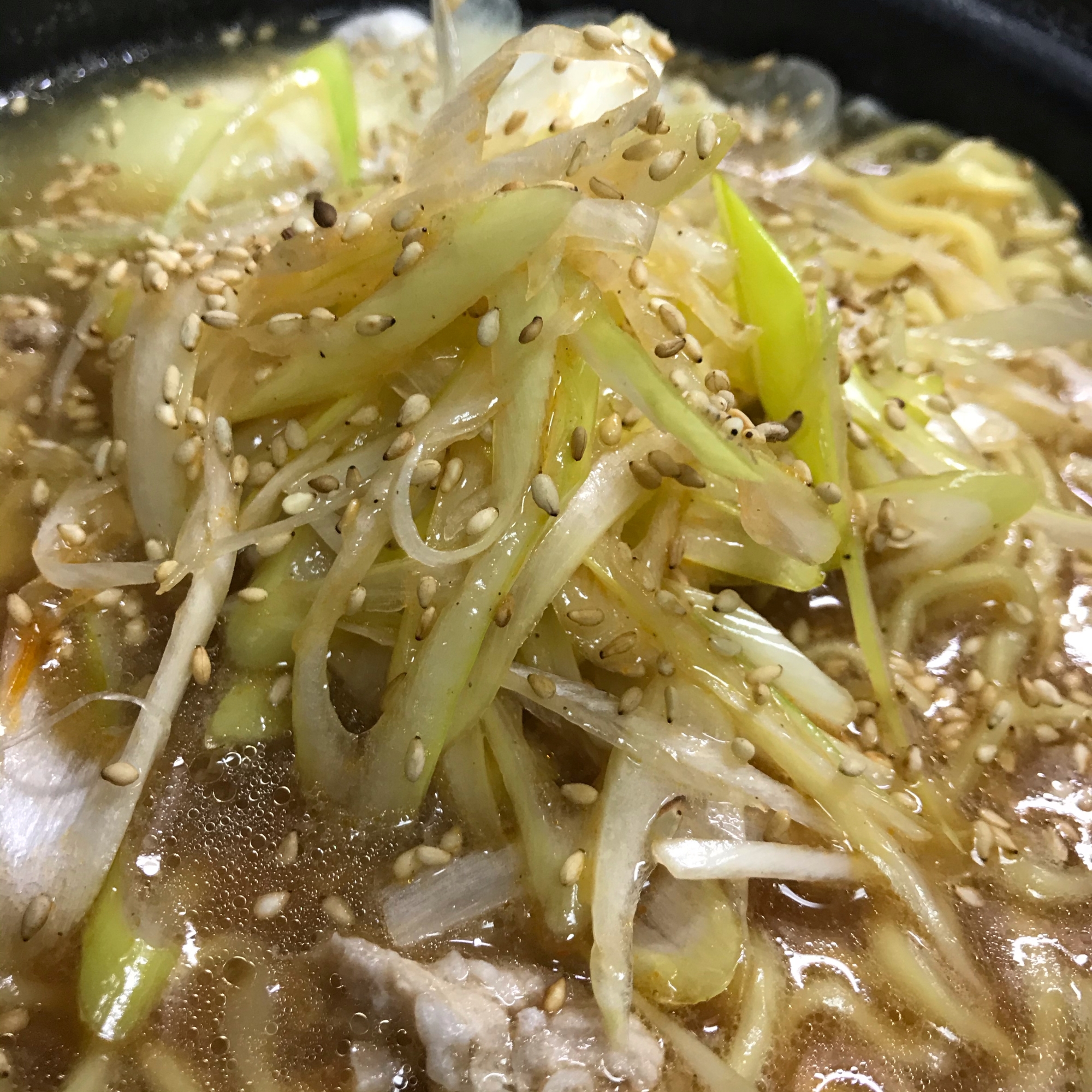 ラーメンのトッピングに最高⭐辛ネギ