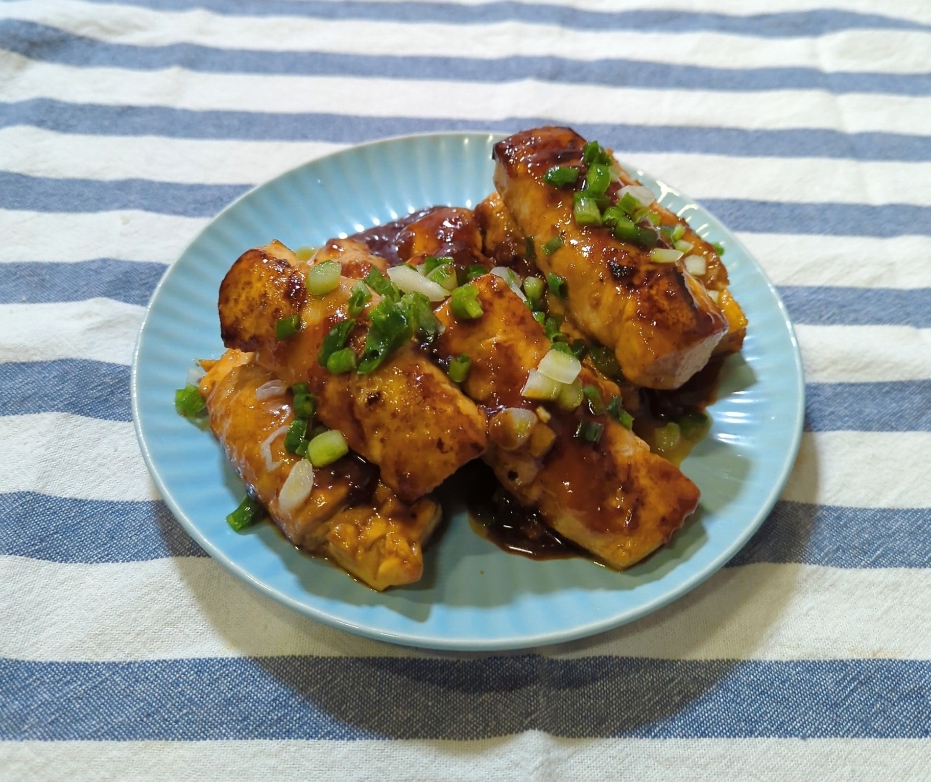 豆腐の豚肉巻き