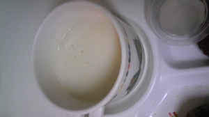 カリフラワーの真っ白なスープ