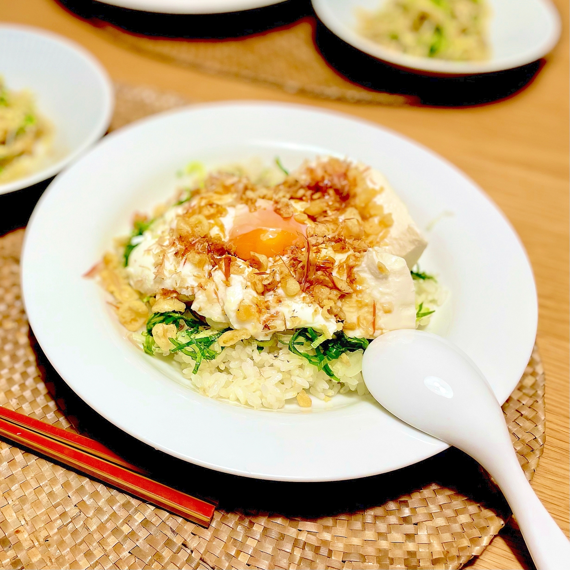 とろたまお豆腐丼