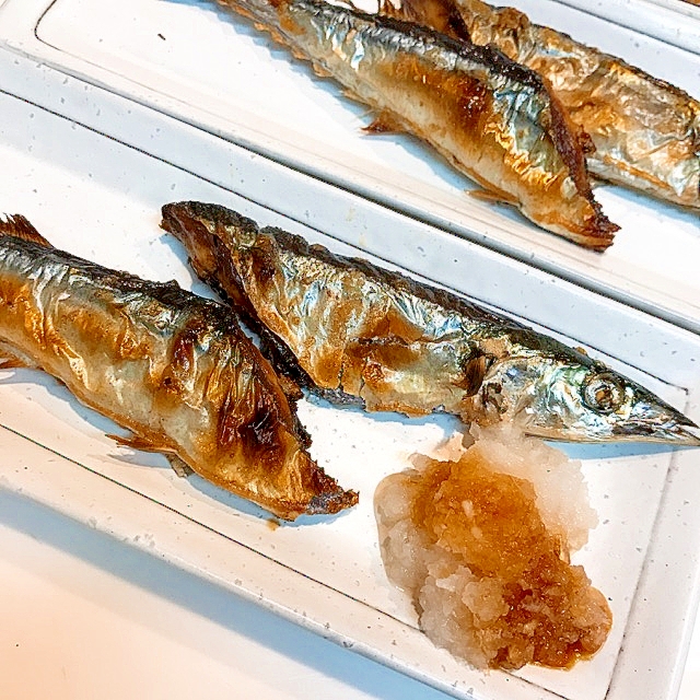 我が家の秋刀魚焼きの☆基本の基本