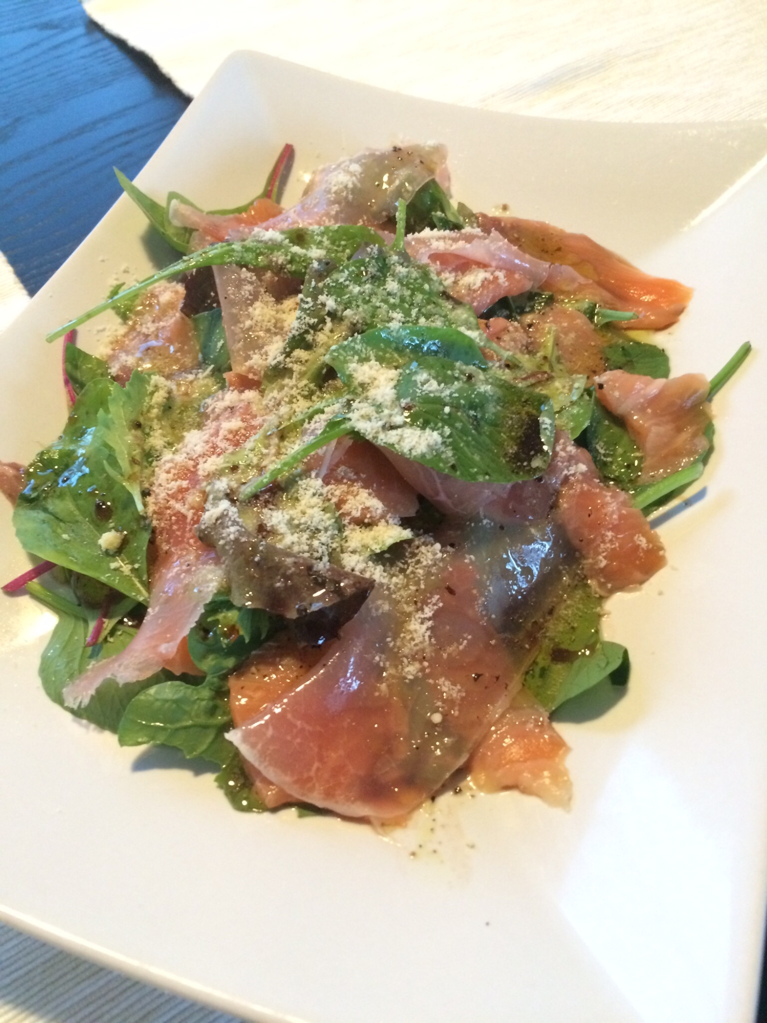 生ハムとルッコラのイタリアンサラダ レシピ 作り方 By オジオジ 楽天レシピ