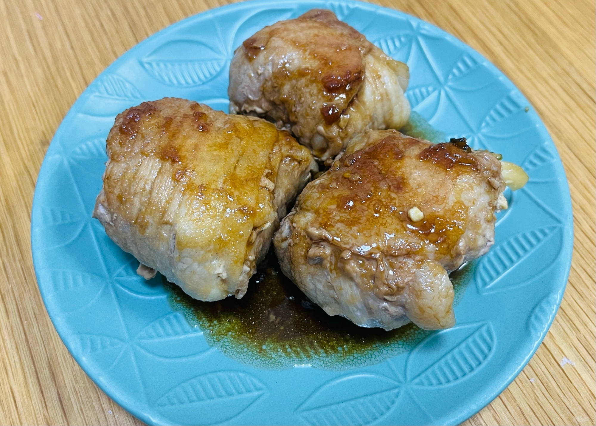 ポテトサラダのリメイク！タルタル豚巻き♡