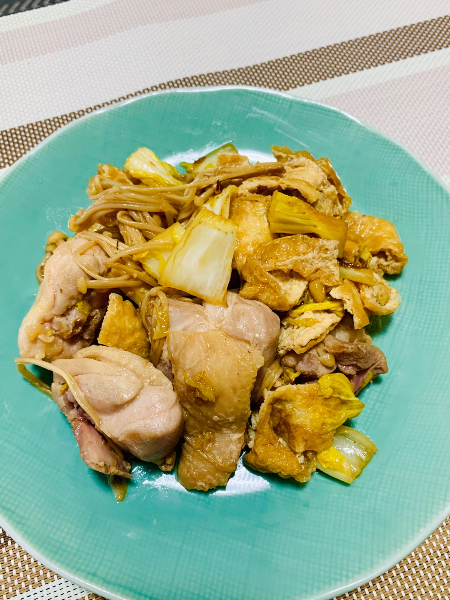 鶏肉と白菜とえのきの煮びたし レシピ 作り方 By よっしぃ 楽天レシピ