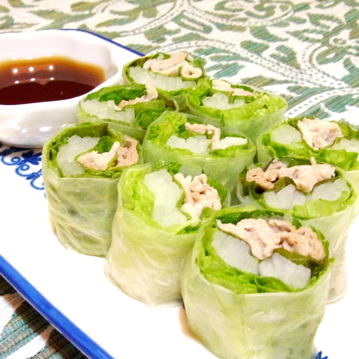 大根と豚肉のあっさり生春巻き レシピ 作り方 By メリッコ 楽天レシピ 大根と豚肉のあっさり生春巻き レシピ 作り方 By メリッコ 楽天レシピ