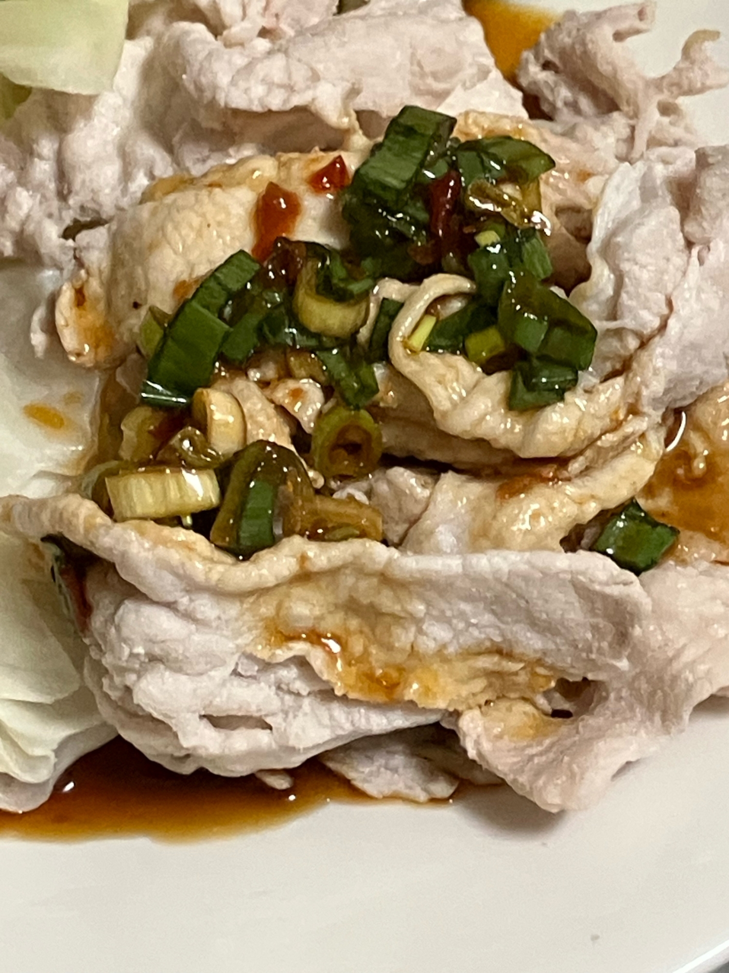 ピリ辛豚冷しゃぶ